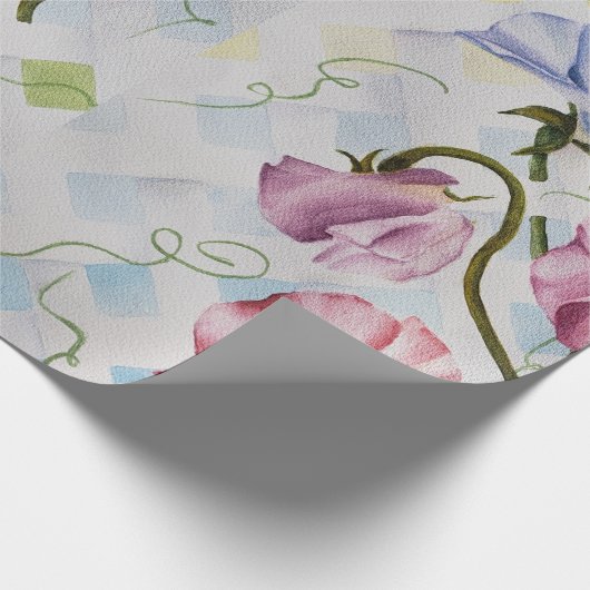 FRAGRANT SWEET PEAS CADEAUPAPIER (Hoek)