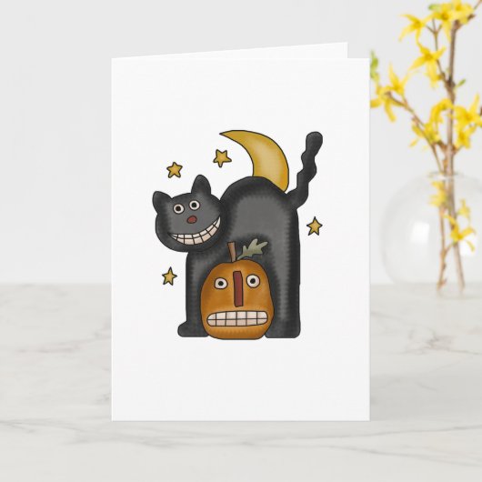 fraidycat kaart (Gele Bloem)