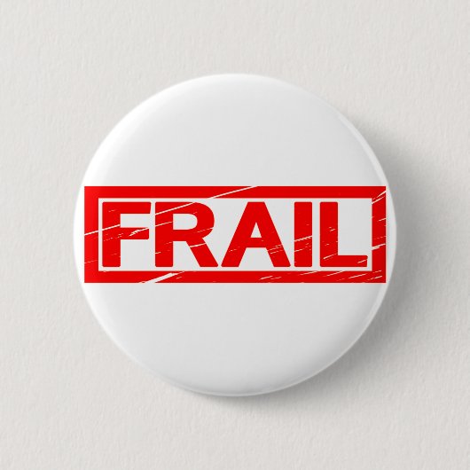 Frail Stamp Ronde Button 5,7 Cm (Voorkant)