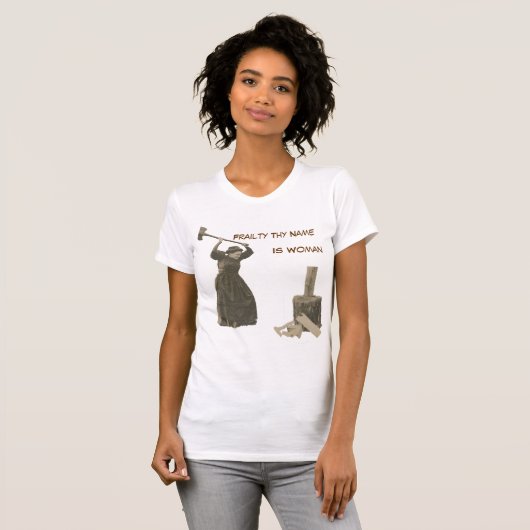 Frailty Deze naam is vrouw T-shirt (Voorkant volledig)