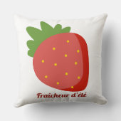 Fraise Fraîcheur d'été Kussen (Achterkant)