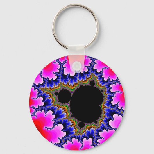 Fraktal Apfelmännchen mandelbrot set Sleutelhanger (Voorkant)