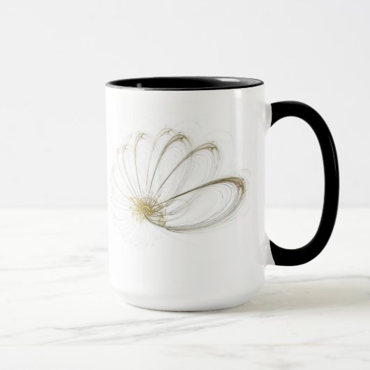 Fraktal Art Kaffeetasse Mok (Rechts)