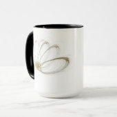 Fraktal Art Kaffeetasse Mok (Voorkant links)