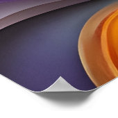 fraktal und farbenfroh, moderne und geometrisch poster (Hoek)