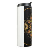 fraktale glas-in-lood sierkunst thermosbeker (Gedraaid links)