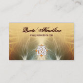 Fraktaliton VISITEKAARTJE (Achterkant)