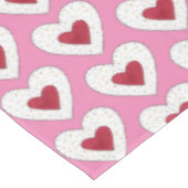 Framberry Heart Linzer Cookie Linzertorte Oostenri Tafelkleed (Gekanteld)