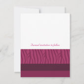 Framboe slaat de datum op save the date (Achterkant)