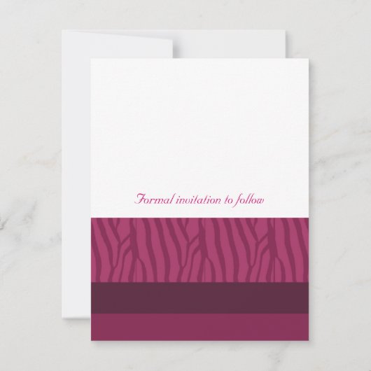 Framboe slaat de datum op save the date (Achterkant)