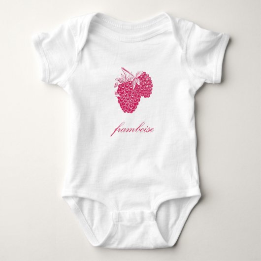 Framboise (frambozen) romper (Voorkant)