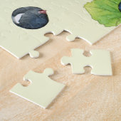 Framboos, bes waterverf legpuzzel (Zijkant)