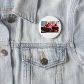 Framboos Cupcakes Ronde Button 5,7 Cm (In situ)