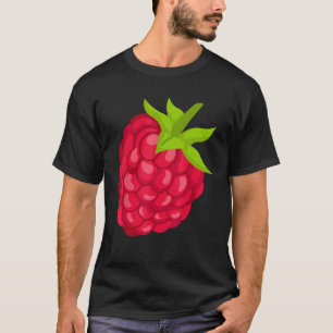 Framboos Fruit Rauw Vegan Dieet Levensstijl Plant  T-shirt