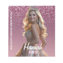 Framboos Glitter Uitknip Foto Handtekening Notitie