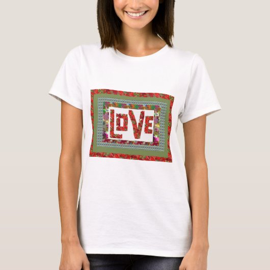 FRAMBOOS Liefde: Ideaal Romantisch Cadeau T-shirt (Voorkant)