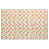 Framboos met bladeren patroon stof (Yard (91,4 cm))