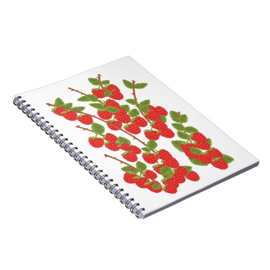 Framboos Notitieboek (Rechterzijde)