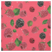 Framboos patroon 1 stof (Swatch)