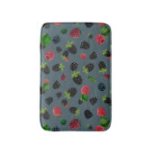 Framboos patroon 2 badmat (Voorkant Verticaal)