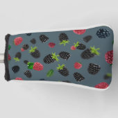 Framboos patroon 2 golfheadcover (Voorkant)
