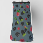 Framboos patroon 2 golfheadcover (Draai 90)