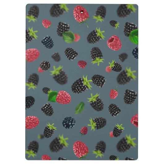 Framboos patroon 2 klembord (Achterkant)