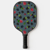 Framboos patroon 2 pickleball paddle (Voorkant)