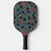 Framboos patroon 2 pickleball paddle (Achterkant)
