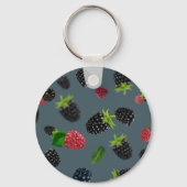 Framboos patroon 2 sleutelhanger (Voorkant)