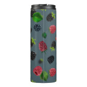 Framboos patroon 2 thermosbeker (Achterkant)