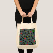 Framboos patroon 2 tote bag (Voorkant (product))