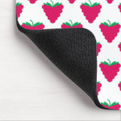 Framboos Roze Bes Fruit Muismat (Hoek)