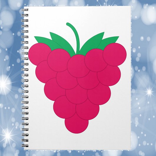 Framboos Roze Bes Notitieboek