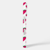 Framboos Roze Fruit Bes Patroon Case-Mate iPhone Case (Achterkant / Rechts)