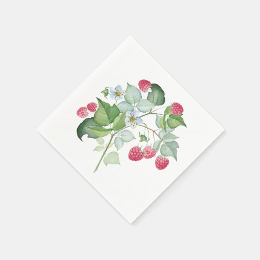 Framboos Servet (Hoek)