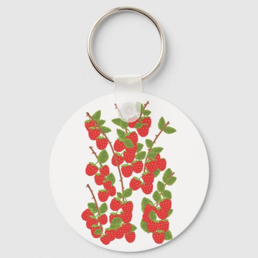 Framboos Sleutelhanger (Voorkant)