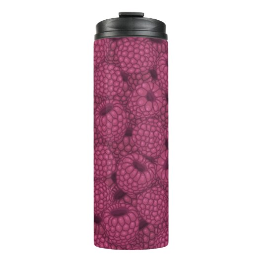 Framboos : Sweet Wrap Design. Thermosbeker (Voorkant)