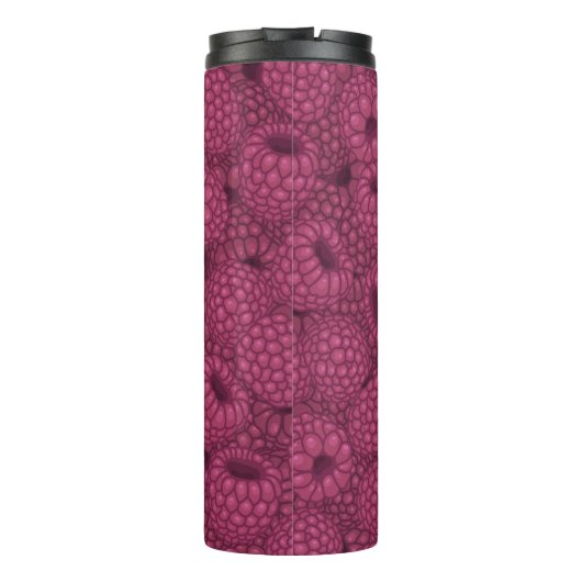 Framboos : Sweet Wrap Design. Thermosbeker (Achterkant)