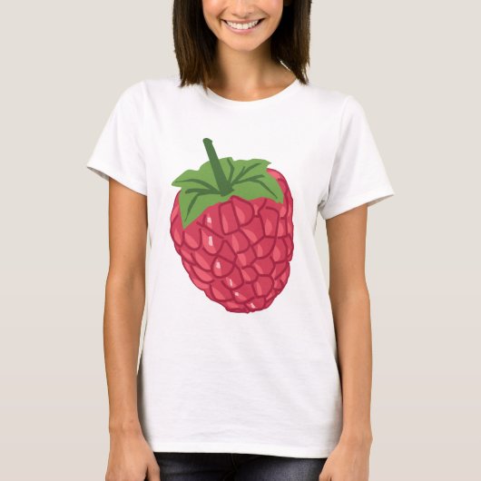 Framboos T-shirt (Voorkant)