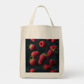 framboos tote bag (Achterkant)