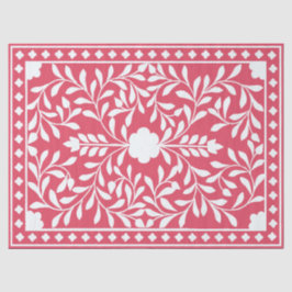 Framboos Traditioneel Bot Inlegwerk Decoupage Papi Tissuepapier