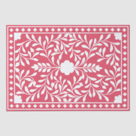 Framboos Traditionele Botinleg Decoupage Papier