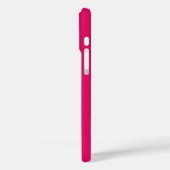 Framboos Wat Grieks Sleutel Rnd Lijst Initiaal Mon Case-Mate iPhone Case (Achterkant / Links)