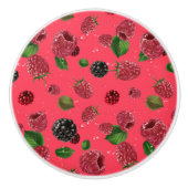 Frambospatroon Keramische Knop (Voorkant)