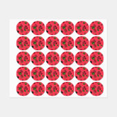 Frambospatroon Labels (Vel)