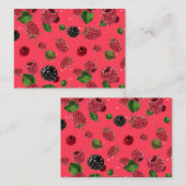 Frambospatroon Notitiekaartje (Voorkant / Achterkant)