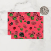 Frambospatroon Notitiekaartje (Voorkant / Achterkant in situ)