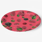 Frambospatroon Papieren Bordje (Gekanteld)