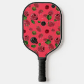 Frambospatroon Pickleball Paddle (Voorkant)